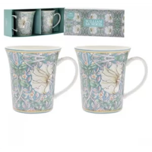 William Morris Pimpernel Set of 2 Mugs by Lesser & Pavey