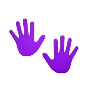 Hand Floor Marker (Pack of 6) - Purple