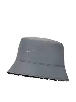 Nike NSW Sherpa Reversible Bucket Hat - Black , Grey, Size L/Xl, Men