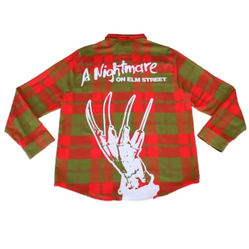 Cakeworthy Nightmare On Elm Street Flannel - 2XL