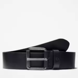 Timberland Leather Belt For Men In Navy Dark Blue, Size S