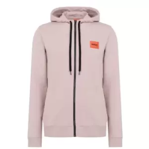 Hugo Daple Zip Through Hoodie - Pink