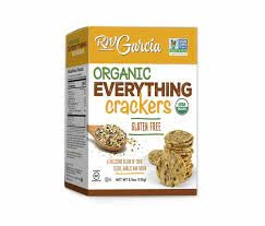 Rw Garcia Organic Gf Everything Except The Bagel Crackers - 155g