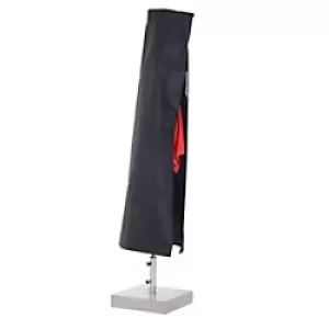 Outsunny Umbrella 84C-098 Water proof Oxford, Fiberglass Pole Black