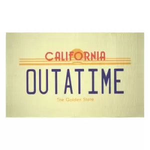 Back To The Future Outtatime Woven Rug - Small