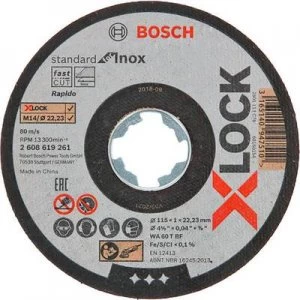 Bosch Accessories 2608619266 Cutting disc set 115mm 22.23mm 10 pcs