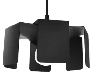 Tulip Modern Pendant Light Black E27