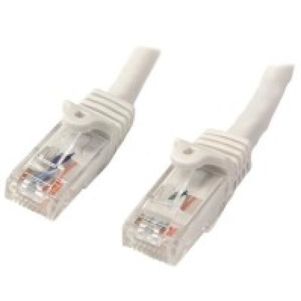 StarTech Cat6 Patch Cable with Snagless RJ45 Connectors 7m White