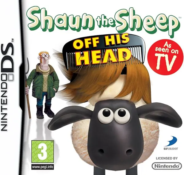 Shaun the Sheep Off His Head Nintendo DS Game