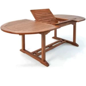 Garden Table Vanamo Eucalyptus Wood 150-200x100x74cm FSC -certified