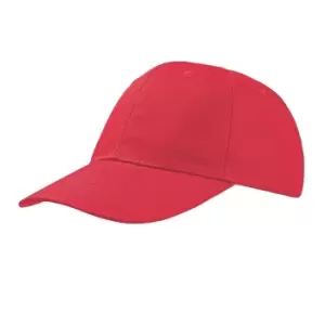 Atlantis Start 6 Panel Baseball Cap (Pack of 2) (One Size) (Red)