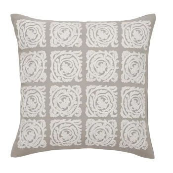 Morris and Co Pure Bachelors Button Cushion - CLOUD GREY