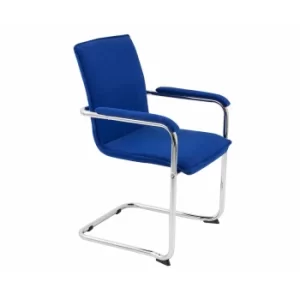 TC Office Pavia Fabric Meeting Chair with Padded Arms, Royal Blue