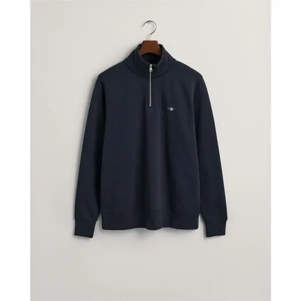 Gant Shield Half-Zip Sweatshirt - Blue XL