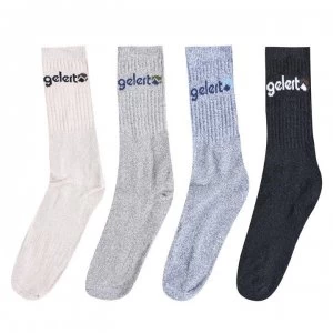 Gelert Walking Boot Socks 4 Pack Mens - Grey