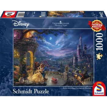 Thomas Kinkade: Disney Beauty & The Beast (2021 Edition) - 1000 Pieces