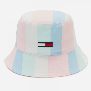 Tommy Jeans Womens TJW Pastel Bucket Hat - Romantic Pink