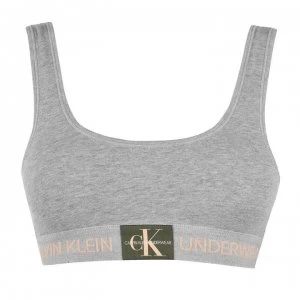 Calvin Klein Calvin Bralette - Grey/Citrus