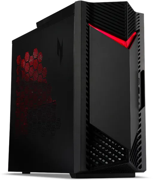 Acer Acer NITRO 50 N50-650 Gaming Desktop - Intel Core i5-13400F 16GB 512GB SSD Nvidia RTX 4060 N/A Windows 11 Black DG.E3GEK.00U