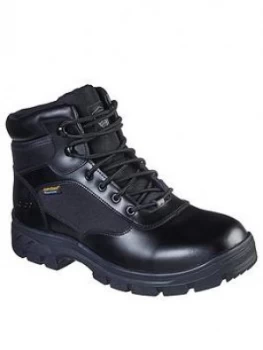 Skechers Safety Wascana Work Boots - Black, Size 11, Men