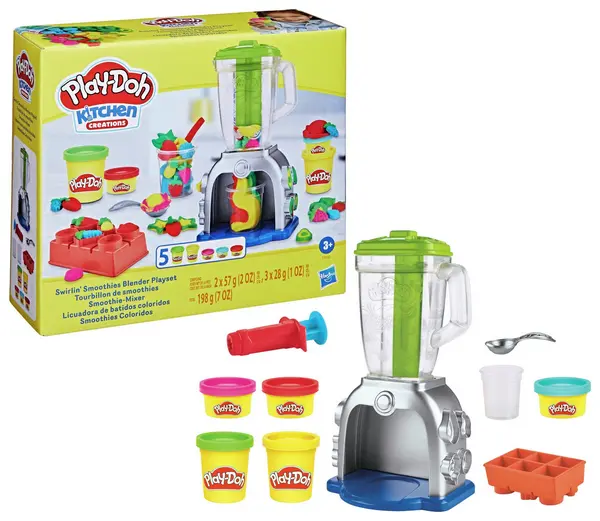 Play-Doh Swirlin Smoothies Blender Playset