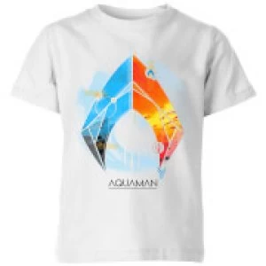 Aquaman Back To The Beach Kids T-Shirt - White - 3-4 Years