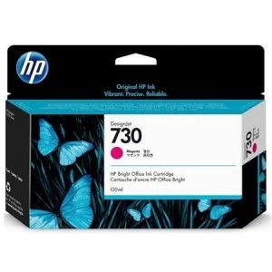 HP 730 Magenta Ink Cartridge 130ml