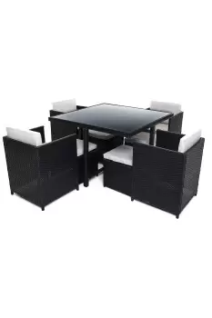 Outdoor Living 9 Piece Cube Dining set