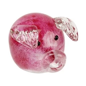 Objets d'Art Figurine - Pink Piggy