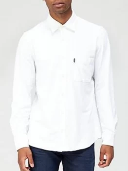 Hugo Boss Relegant 2 Stretch Jersey Shirt White Size M Men