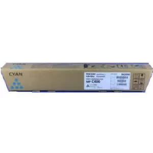 Ricoh 1230D Cyan Standard Capacity Toner Cartridge 6k pages for MP C406 - 842096