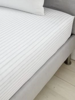 Catherine Lansfield Ticking Stripe Fitted Sheet