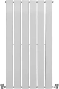 Designer Flat Panel Radiators Gloss White 1600mm x 420mm