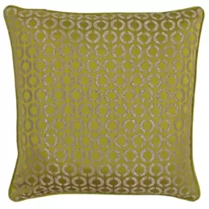 Riva Paoletti Piccadilly Cushion Cover (50x50cm) (Gold)