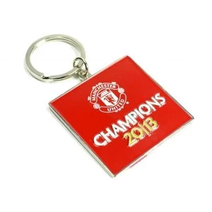 Man UTD Champions 2013 Keyring Collectors Edition