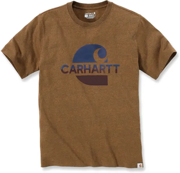 Carhartt Relaxed Fit Heavyweight C Graphic T-Shirt, green, Size S