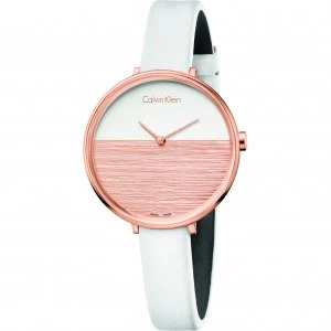 Calvin Klein Rise Watch K7A236LH - White