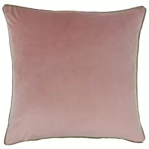 Riva Home Meridian Cushion Cover (55 x 55cm) (Blush/Gold)