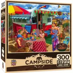 Masterpieces Puzzle Campside Trip to the Coast EZ Grip Puzzle 300 piece jigsaw puzzle