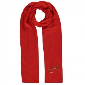 Biba Womens Plain Scarf - Orange