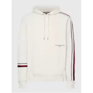 Tommy Hilfiger New Global Stripe Hoody - Cream