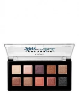 NYX Professional MAKEUP LOVE YOU SO MOCHI EYESHADOW PaleTTE- SLEEK & CHIC, Sleek & Chic, Women