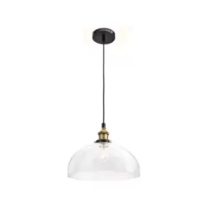 Philips My Living (Manor) E27 Pendant Ceiling Light Glass - 915005219201