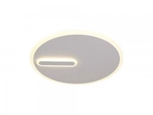 Ceiling 47cm Round, 40W LED, 4000K, 2800lm, Sand White