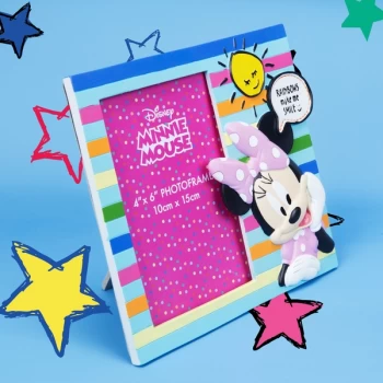 4" x 6" - Disney Minnie Mouse 3D Resin Photo Frame