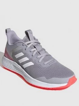 adidas Fluidstreet - Light Grey, Light Grey, Size 3.5, Women