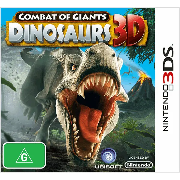 Combat of Giants Dinosaurs 3D Nintendo 3DS Game