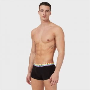 Emporio Armani Rainbow Trunks Black Size L Men