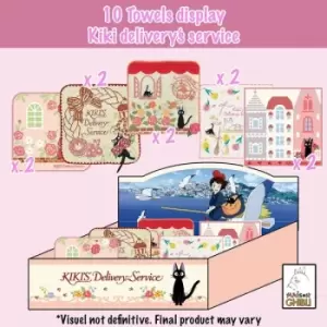 Kiki's Delivery Service Mini Towels 25 x 25cm Display (10)