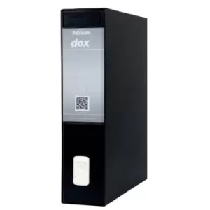 Dox 2 Class Lever Arch File Foolscap Black - Outer Carton of 6